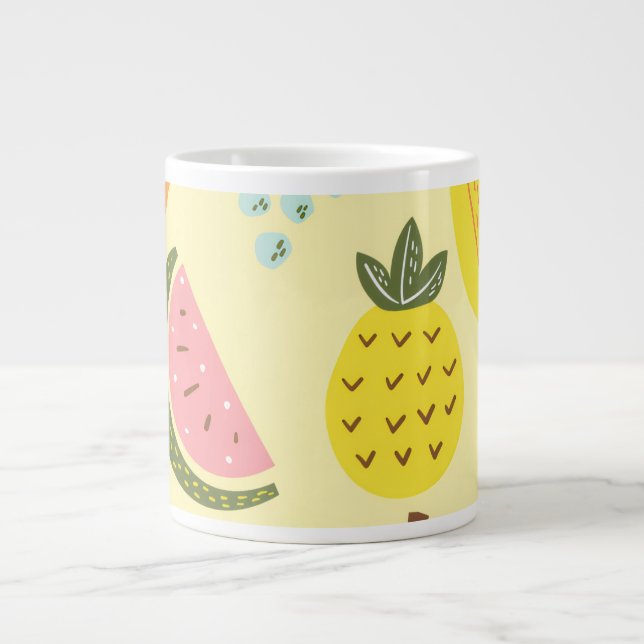 Xícara de Café Medley de Frutas (Frente)