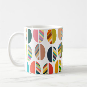 Xícara De Café, Metades De Oval