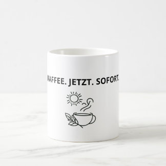 Xícara de café minimalista