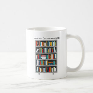 Xícara de café para leitores, um bibliófilo