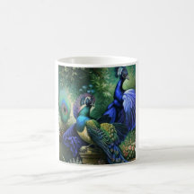 Xícara de Café Pavão