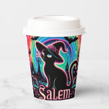 Xícara de café rotulada com Salem