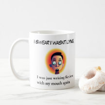 Xícara de café sarcástico