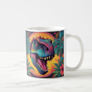 Xícara de café T-Rex