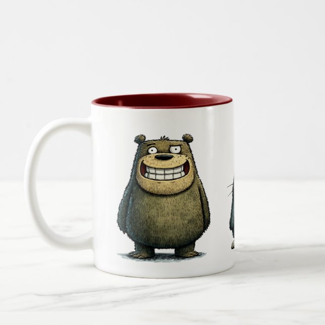 Xícara de Café Trio de Animais Fofos (Esquerda)