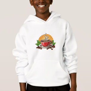 Xícara de café vermelha