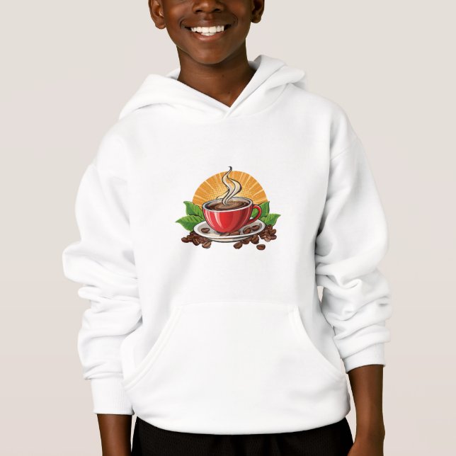 Xícara de café vermelha (Frente)
