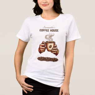 Xícara de Café Vintage Marca de Café Personalizada