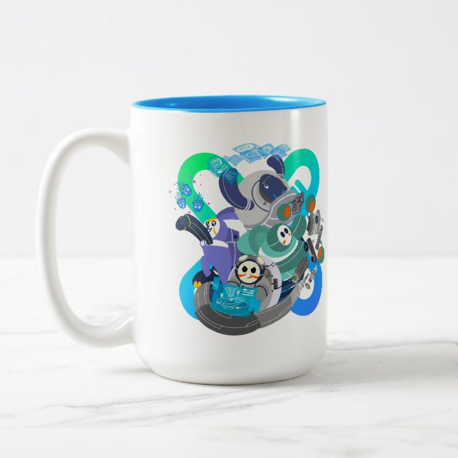 Xícara de café X World Team 319-20250220 (Esquerda)