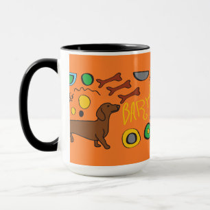 Xícara de caneca cerâmica Dachshund