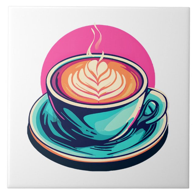 Xícara de cappuccino (Frente)