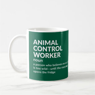 Xícara de Controle de Animais - Definição Engraçad