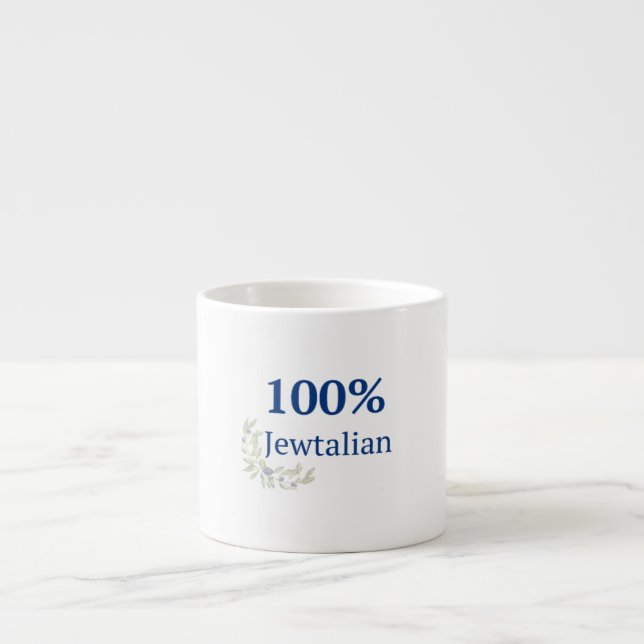 Xícara de Espresso 100% Juditaliana (Frente)