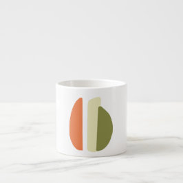 Xícara De Espresso 3 formas boho