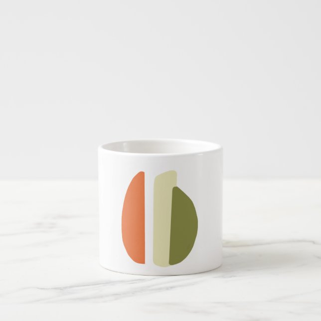 Xícara De Espresso 3 formas boho (Frente)