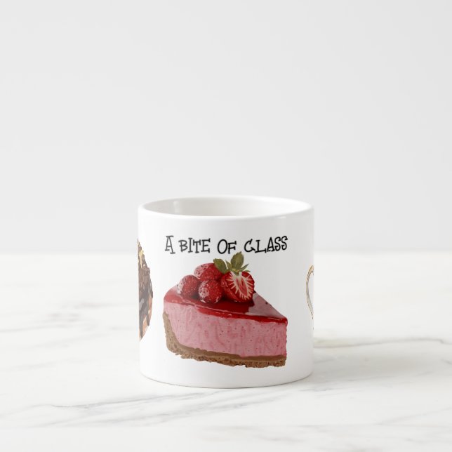 Xícara De Espresso A Bite of Class (Frente)