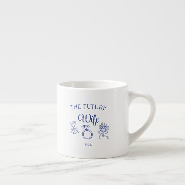 Xícara De Espresso A Esposa do Futuro (Direita)