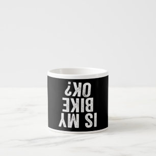 Xícara De Espresso A Minha Bicicleta Está Bem Engraçada Presente Pa