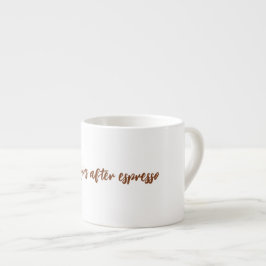 Xícara De Espresso A vida começa depois do espresso