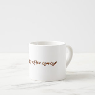 Xícara De Espresso A vida começa depois do espresso