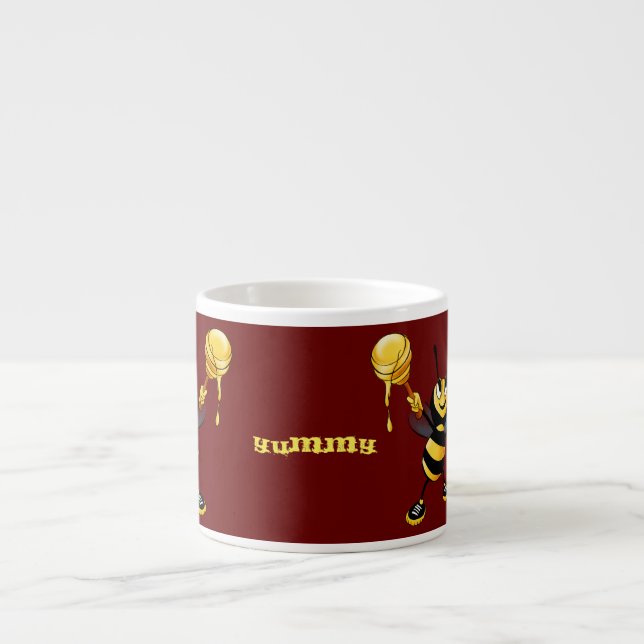 Xícara De Espresso Abelha (Frente)