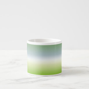 Xícara De Espresso Abóbora-Legal-verde-azul, verde-verde, fresca de