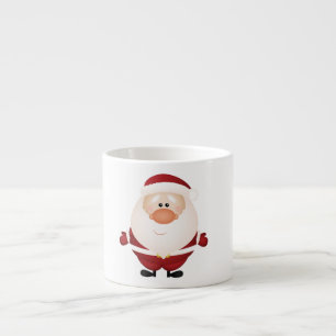 Xícara De Espresso Abraços de Papai Noel
