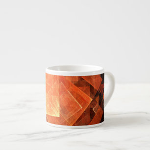 Xícara De Espresso Abstrato de Arte Clara Espresso Mug