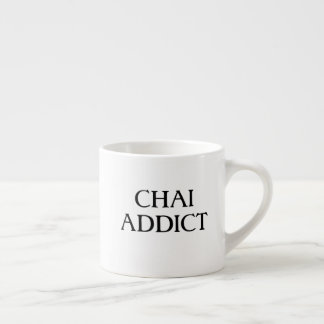 Xícara De Espresso Aestésico moderno Chai viciado em Árabe Engraçado