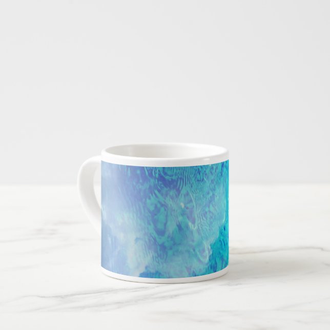 Xícara De Espresso Água e Nuvens (Frente Esquerda)