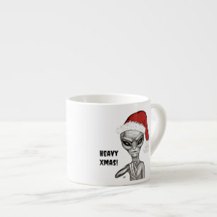 Xícara De Espresso Alienígena ruim, Natal pesado!