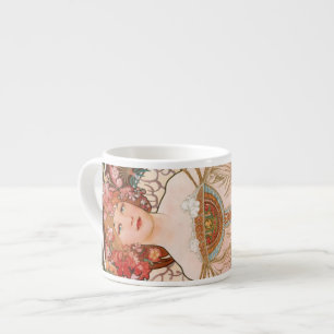 Xícara De Espresso Alphonse Mucha F. Champenois