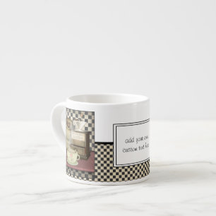 Xícara De Espresso Amante Café do café personalizado
