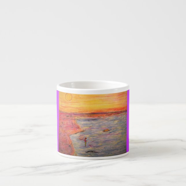 Xícara De Espresso amarrando um sobre (Frente)