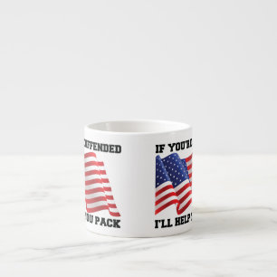 Xícara De Espresso American patriot