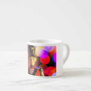 Xícara De Espresso Amigo soldadinho de brinquedo clássico de Natal do