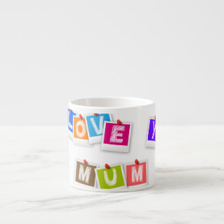 Xícara De Espresso Amo-te Mãe