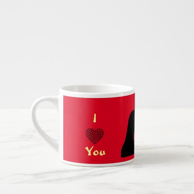 Xícara De Espresso Amor (Esquerda)