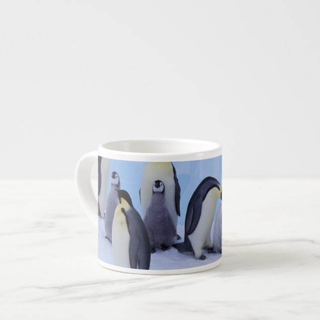 Xícara De Espresso Antártida, Pinguins Imperadores (Frente Esquerda)
