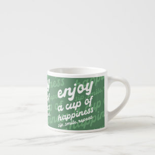 Xícara De Espresso Aproveite uma taça de felicidade Espresso Motiva