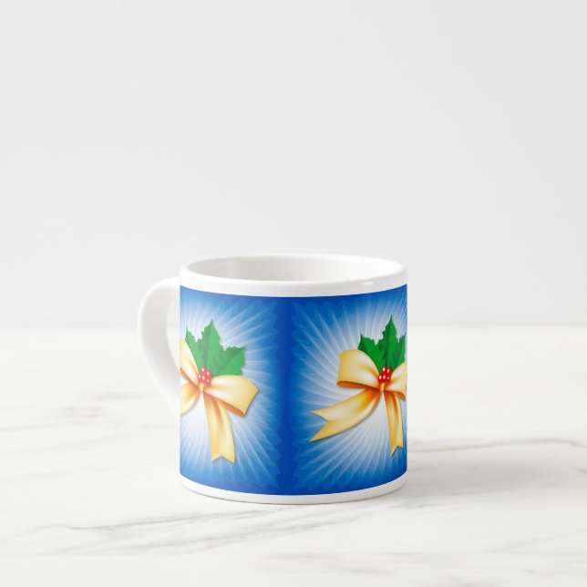 Xícara De Espresso Arco de Natal (Frente Esquerda)