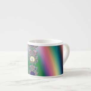 Xícara De Espresso Arco-íris