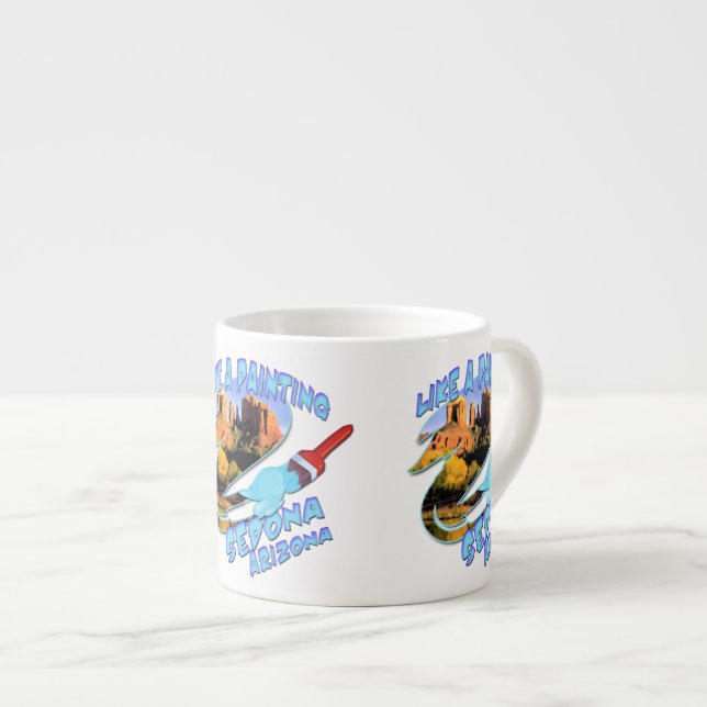 Xícara De Espresso Arizona Sedona (Frente Esquerda)