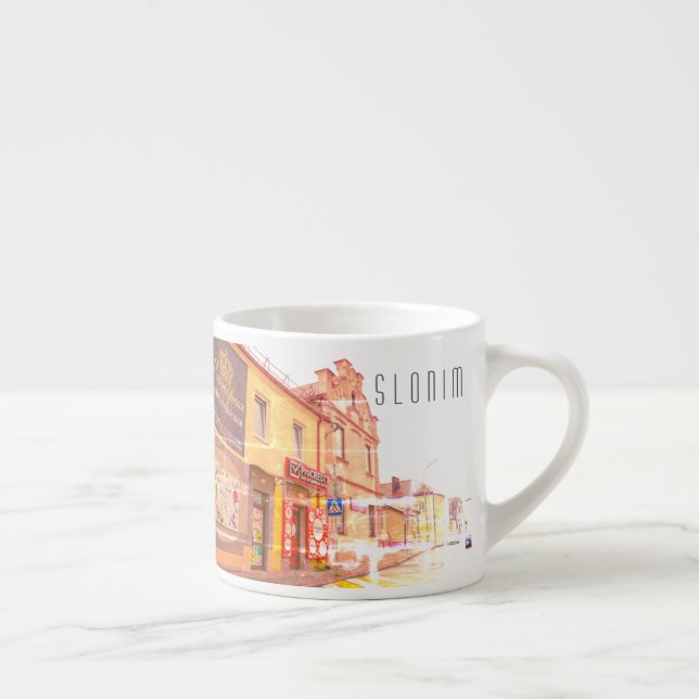 Xícara De Espresso Arquitetura de visualização de cidade de Belarus S (Direita)