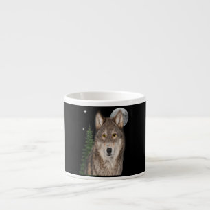 Xícara De Espresso arte do lobo