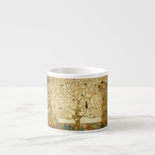 Xícara De Espresso Árvore da Vida por Gustav Klimt