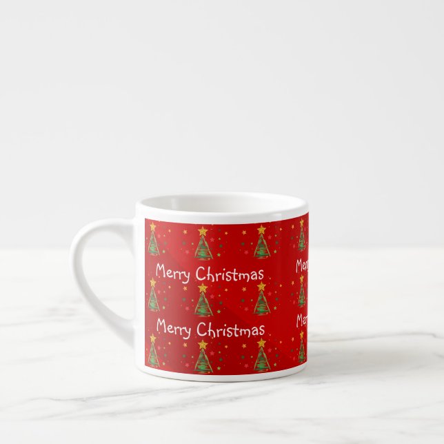 Xícara De Espresso Árvore de Natal pacífica (Esquerda)