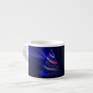 Xícara De Espresso Árvore de Natal SlipperyJoe digital translúcida ve