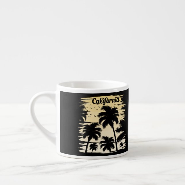 Xícara De Espresso Árvore Palm da Califórnia (Esquerda)