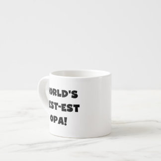 Xícara De Espresso As melhores t-shirts e presentes de texto preto Op